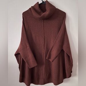 LOFT Brown Dolman Sweater